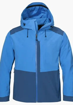 Allwetterjacke mit verstellbarer Kapuze