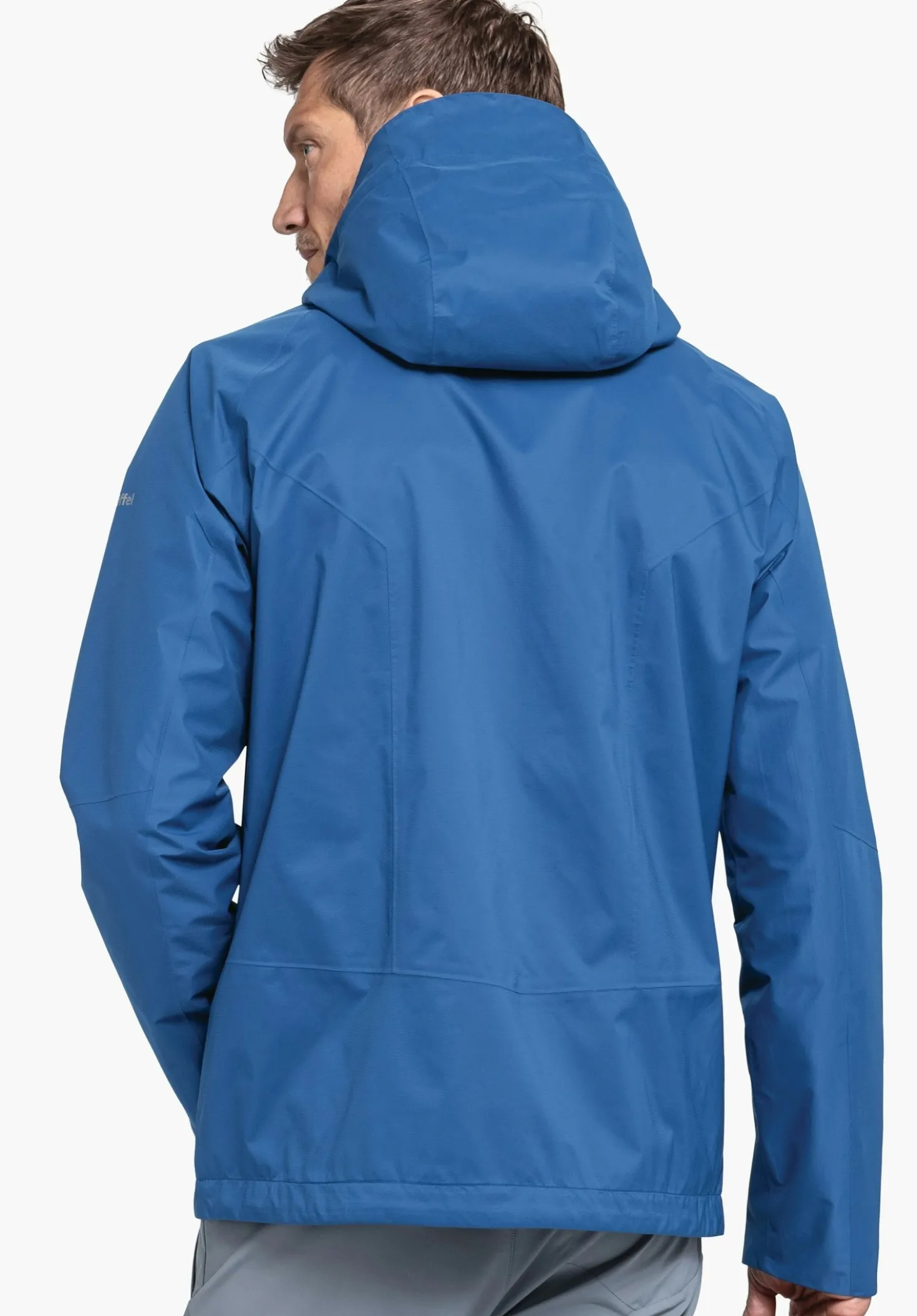 Bequeme Regenjacke mit Pack-Away Tasche