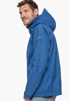Bequeme Regenjacke mit Pack-Away Tasche
