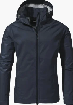 Bequeme Regenjacke mit Pack-Away Tasche