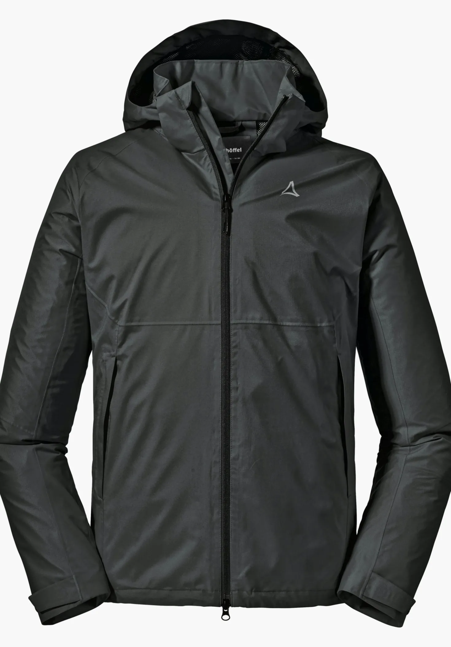 Bequeme Regenjacke mit Pack-Away Tasche