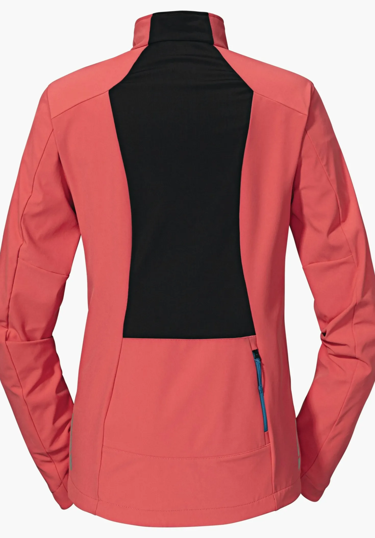 Bike Softshell Jacke mit Materialmix