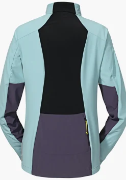 Bike Softshell Jacke mit Materialmix