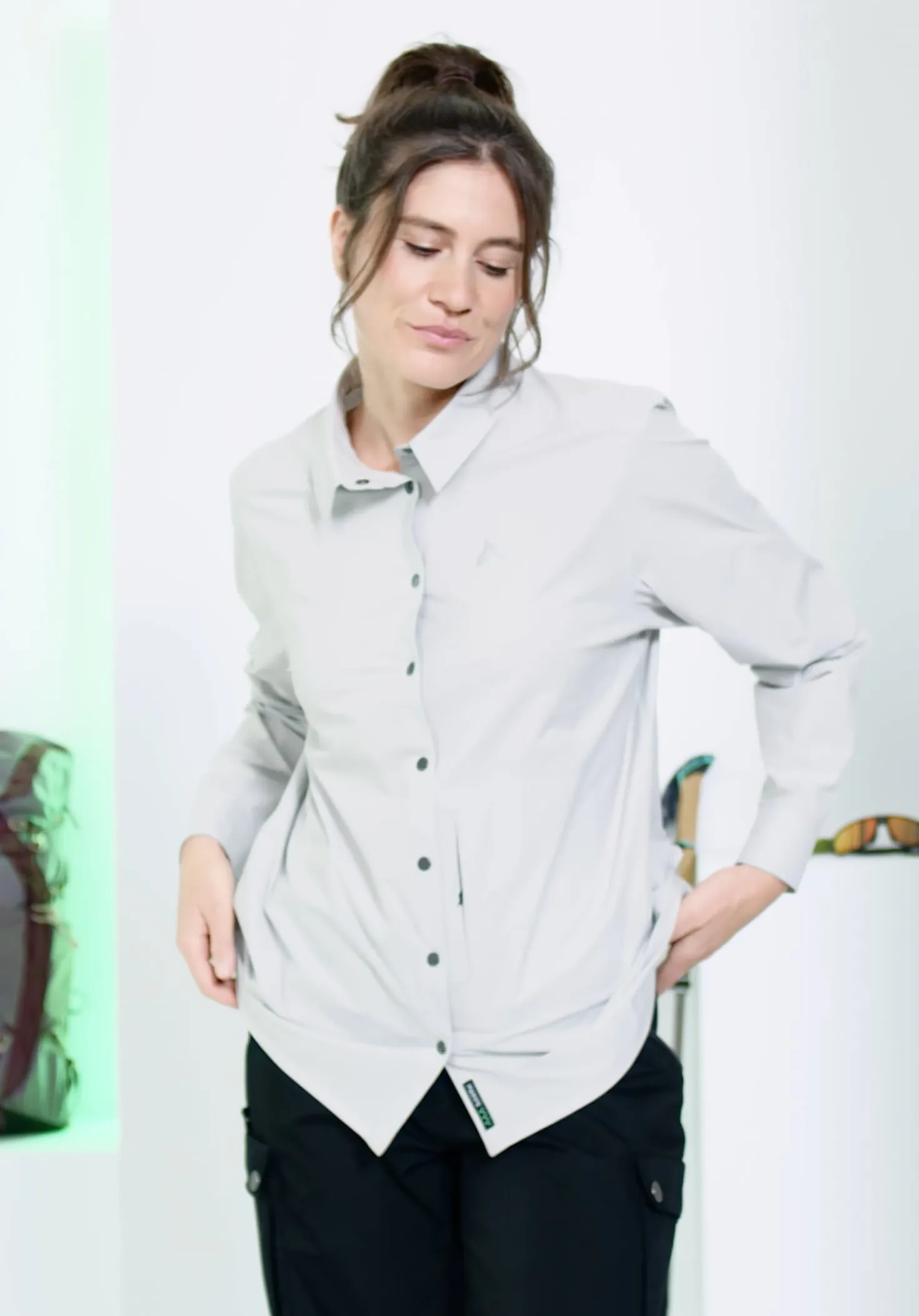 Bluse mit Anti-Mücken-Imprägnierung