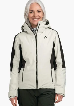 Colour Block Skijacke mit Ventilation