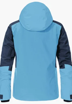 Colour Block Skijacke mit Ventilation