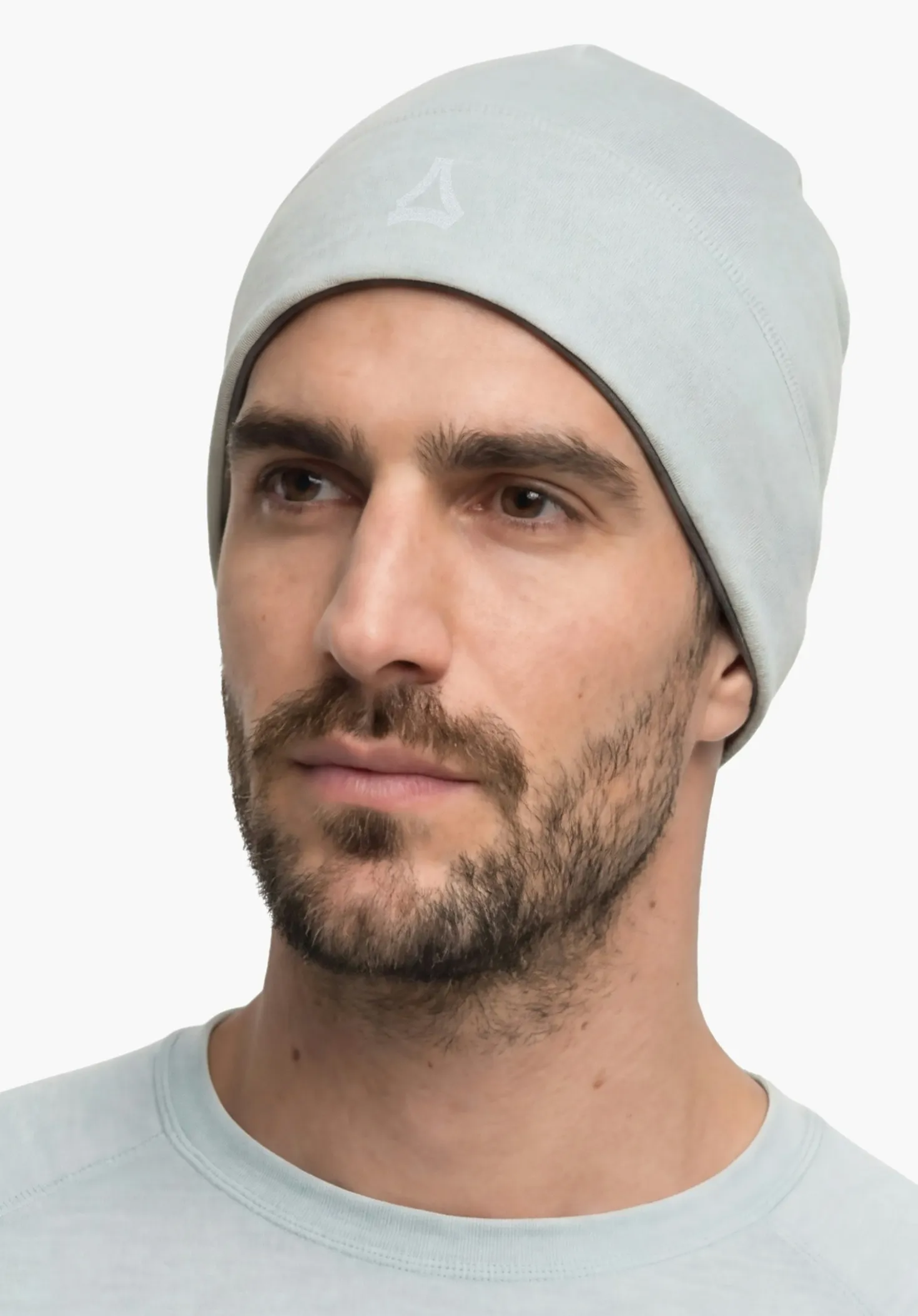 Enganliegende Beanie aus Tencel™