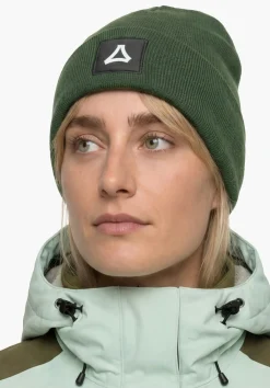 Feinstrick Beanie mit Umschlag