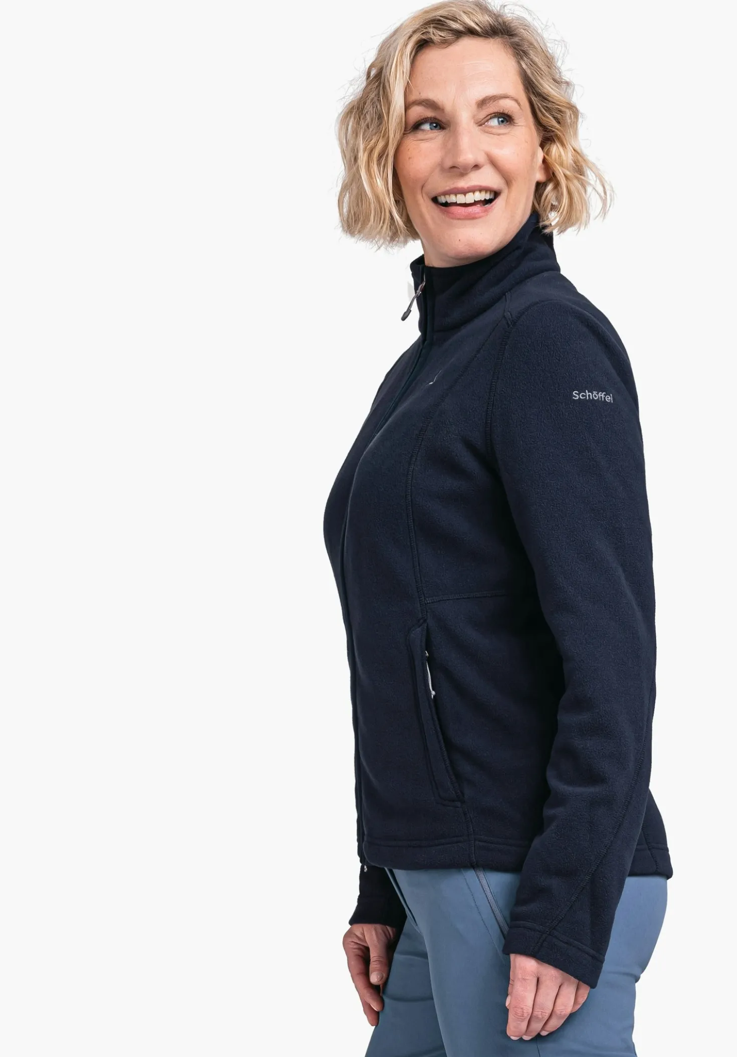 Fleece Jacke mit hohem Tragekomfort