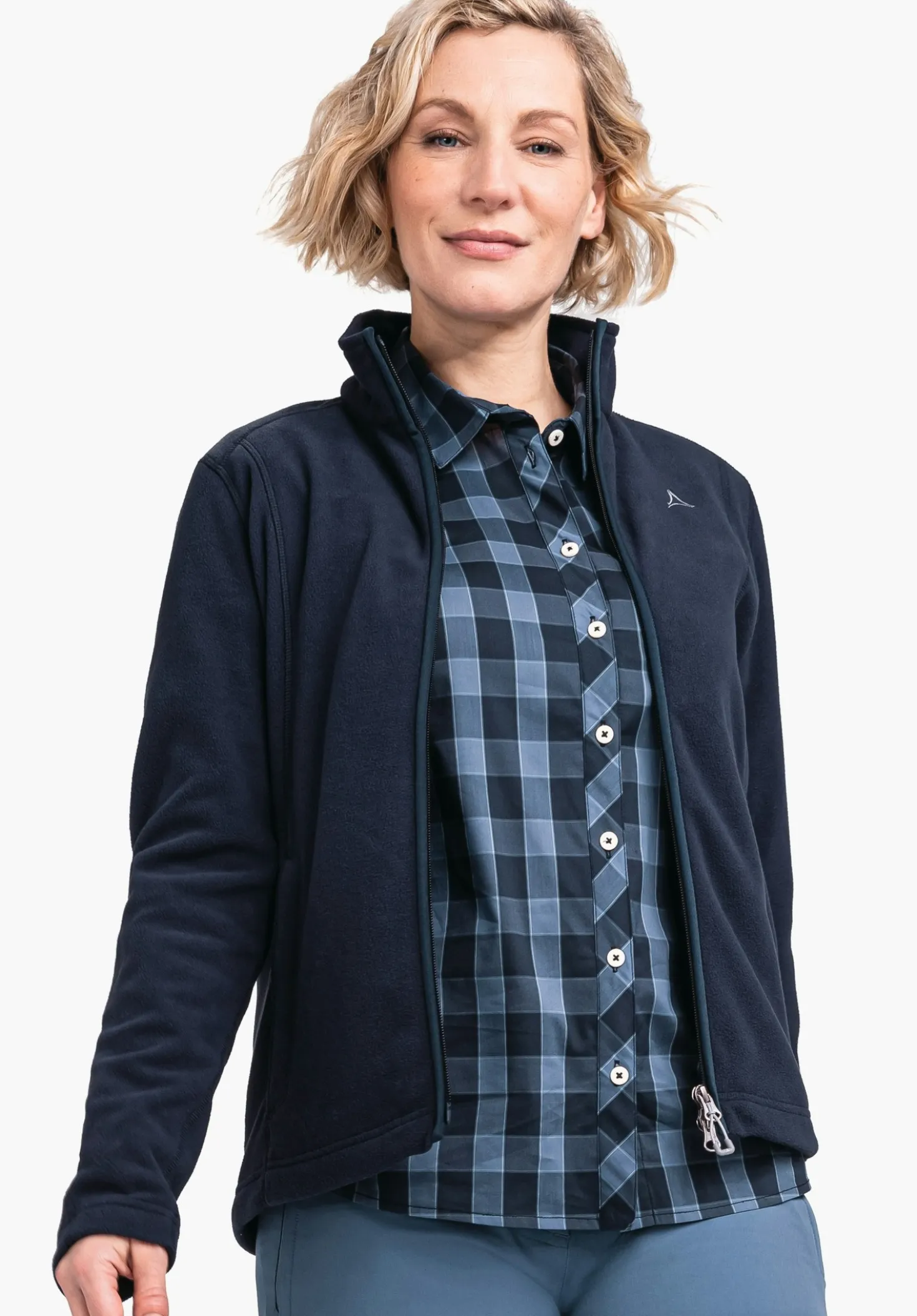 Fleece Jacke mit hohem Tragekomfort