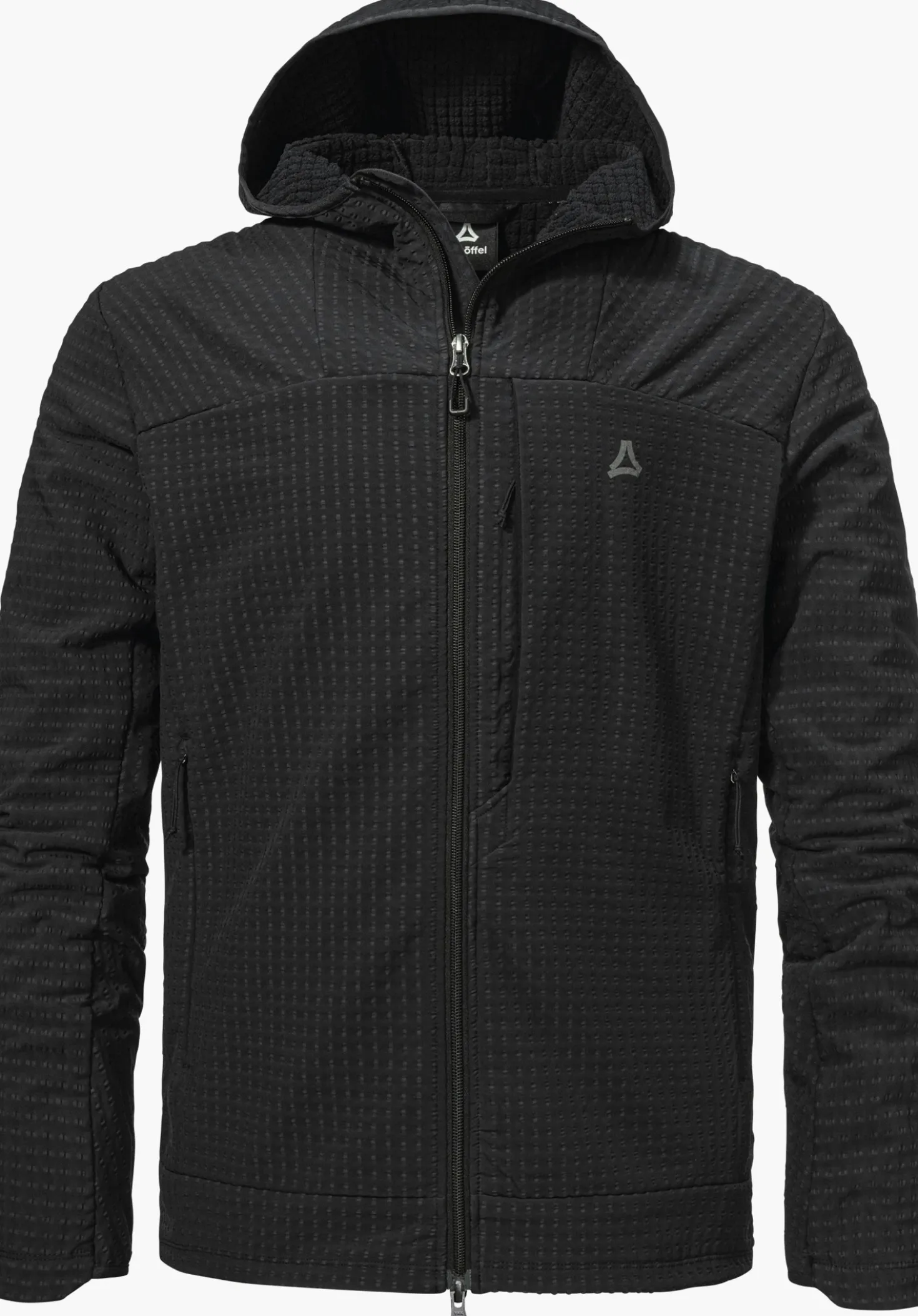 Funktionaler Fleece Hoody mit Kapuze