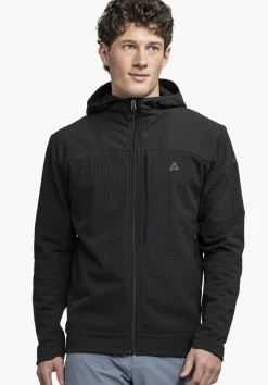 Funktionaler Fleece Hoody mit Kapuze