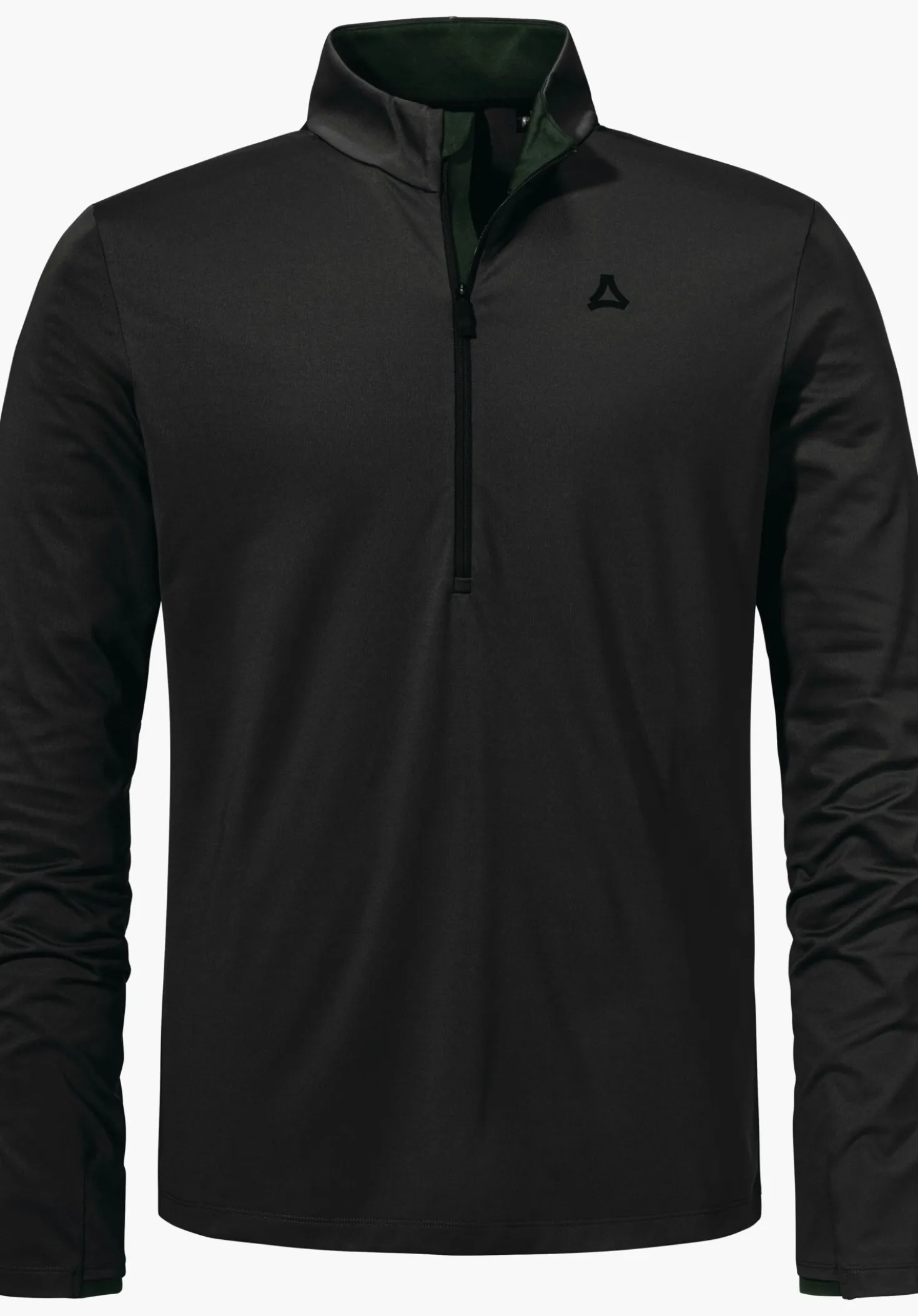 Half-Zip Longsleeve mit raffinierten Details