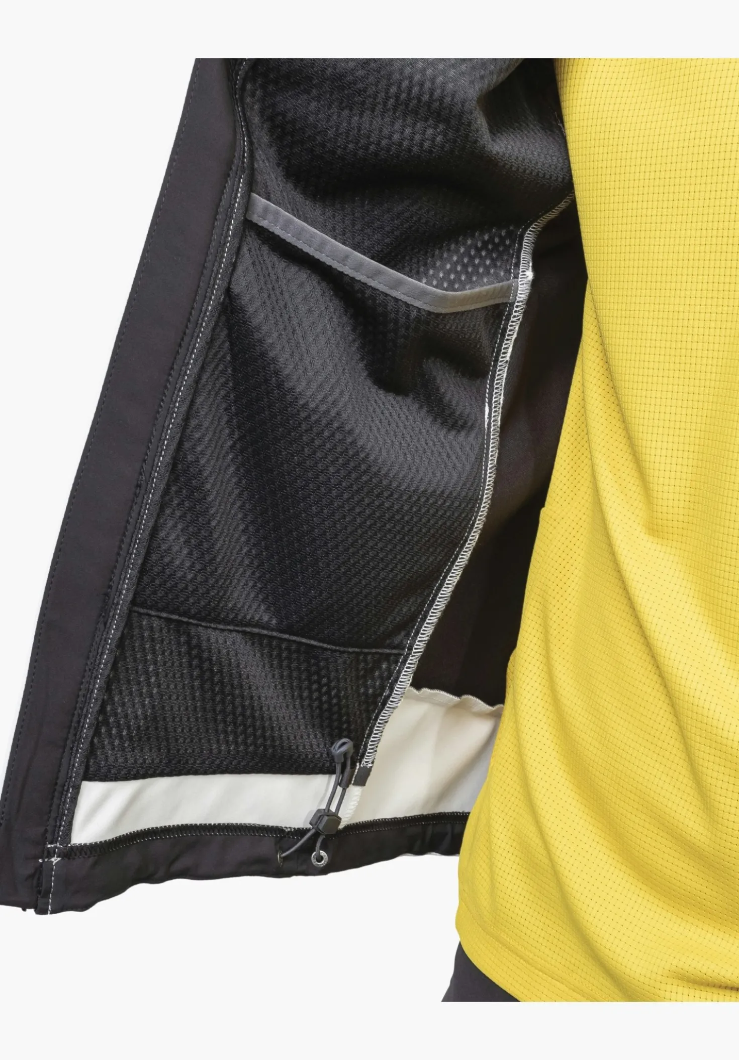 Höchst atmungsaktive Softshell Jacke