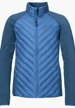 Hybridjacke mit Daune und Stretchzonen