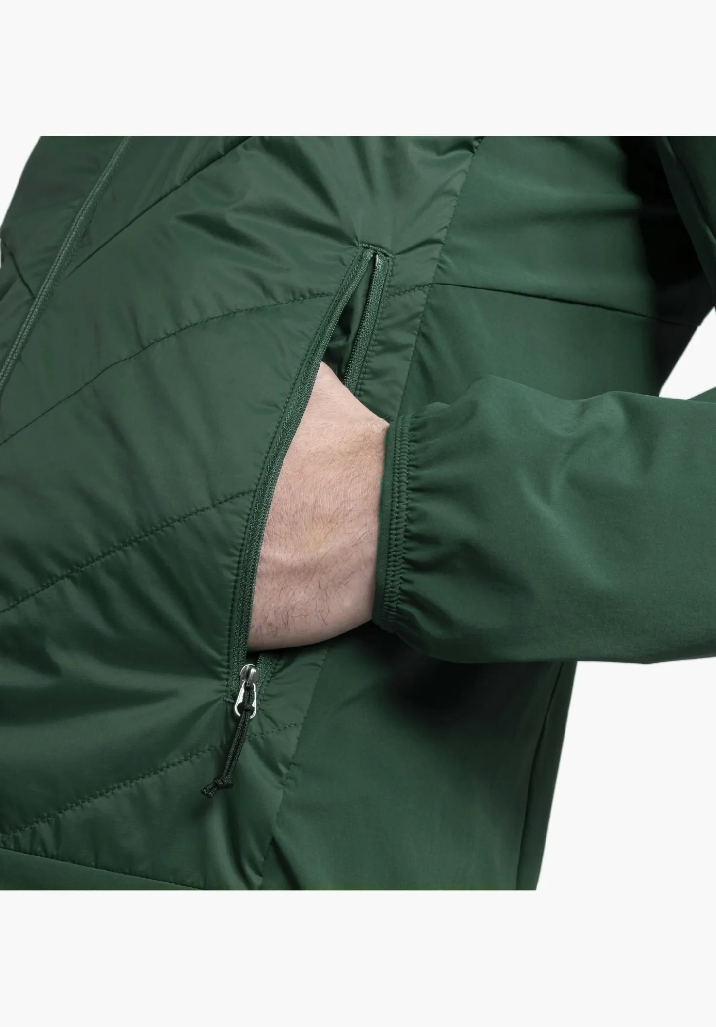 Hybridjacke mit schneller Trocknung