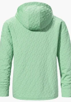 Jacquard Hoodie mit grafischer Struktur