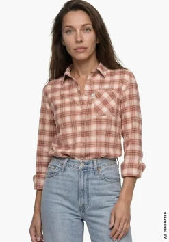 Komfortable & zeitlose Flanellbluse