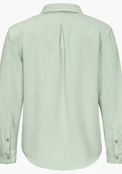 Kordbluse mit Overshirt-Charakter
