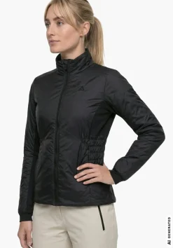 Leichte Hybridjacke mit winddichten Zonen