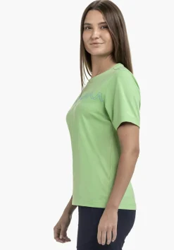 Leichtes T Shirt aus recyceltem Material