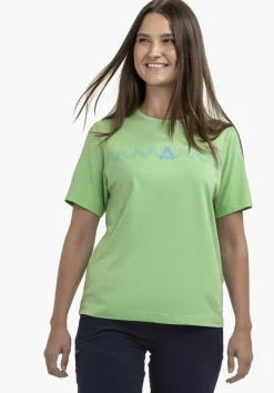 Leichtes T Shirt aus recyceltem Material