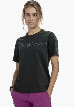 Leichtes T Shirt aus recyceltem Material