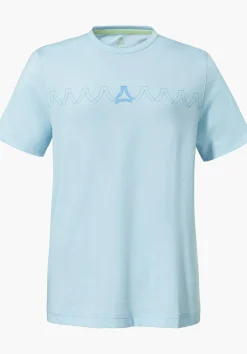 Leichtes T Shirt aus recyceltem Material