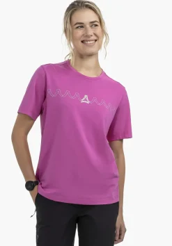 Leichtes T Shirt aus recyceltem Material