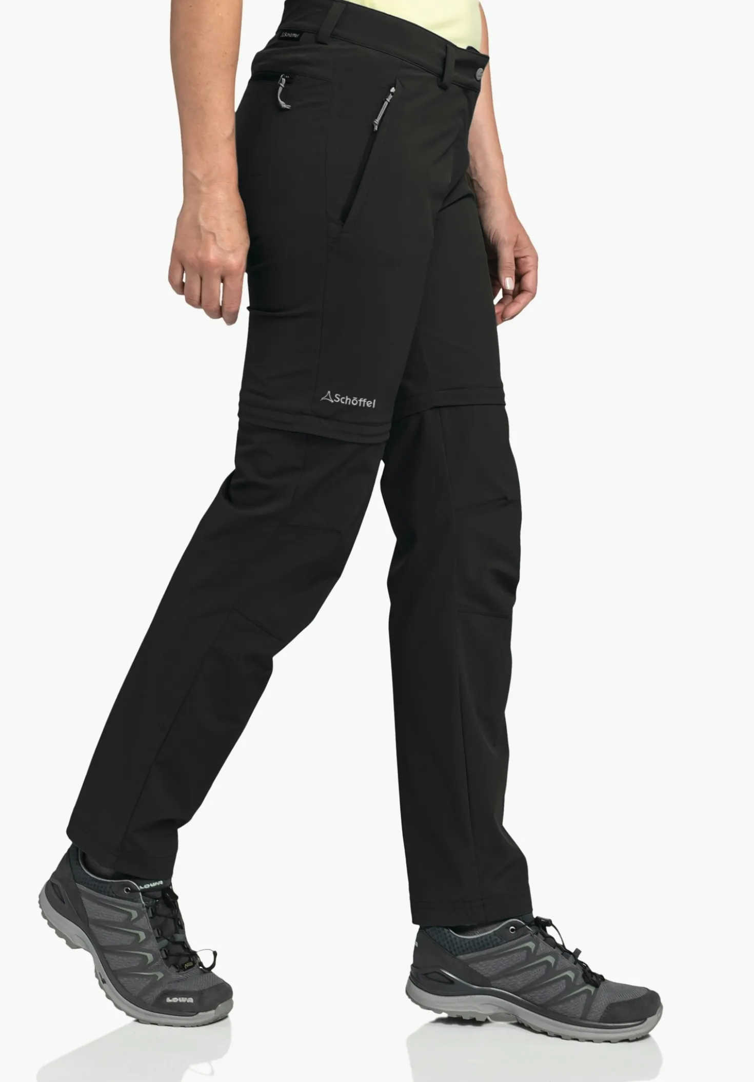 Leichte Wanderhose mit Abzip-Funktion