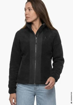Lässiges Sherpa Fleece als Übergangsjacke