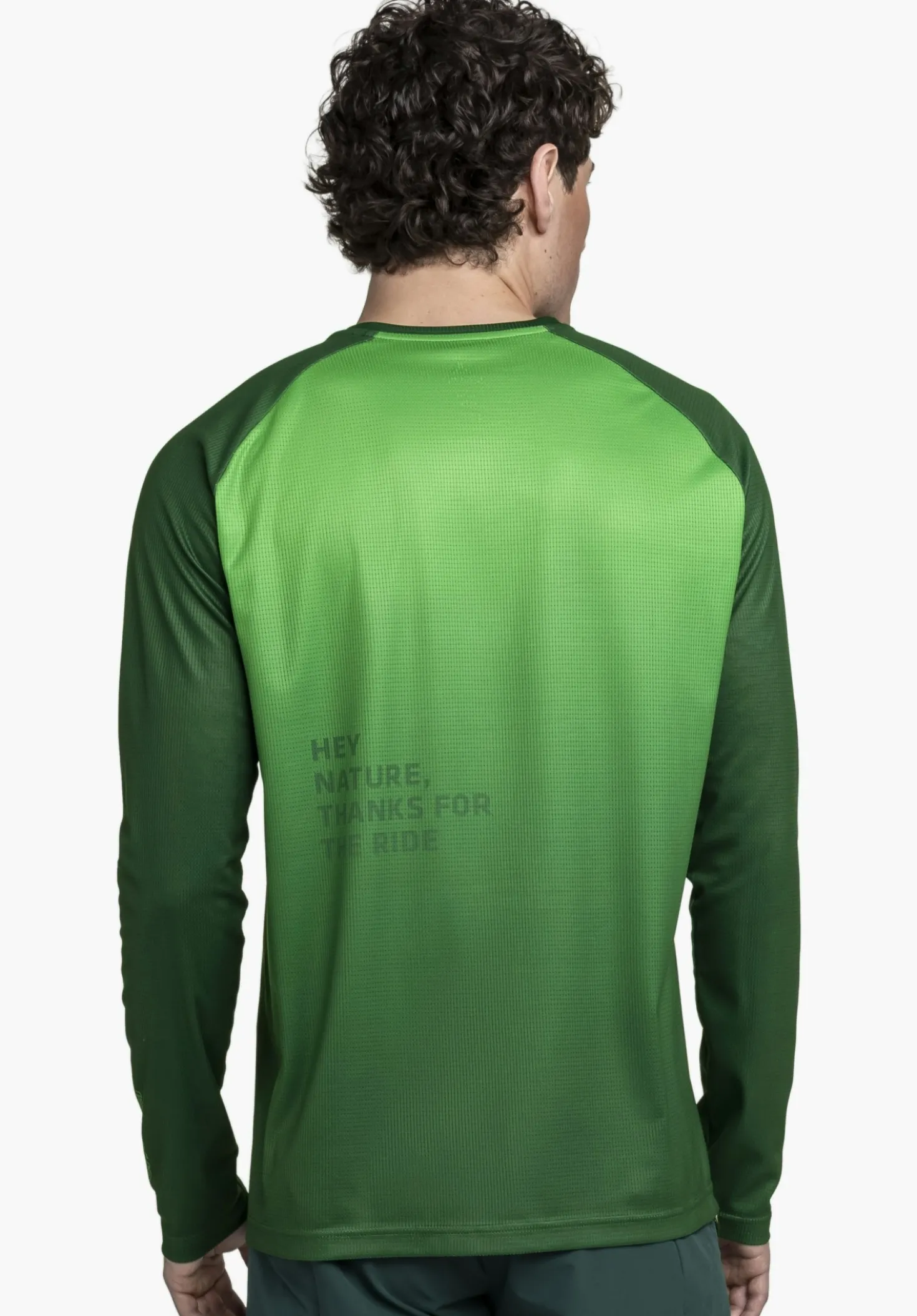 Lässig geschnittenes Bike-Longsleeve