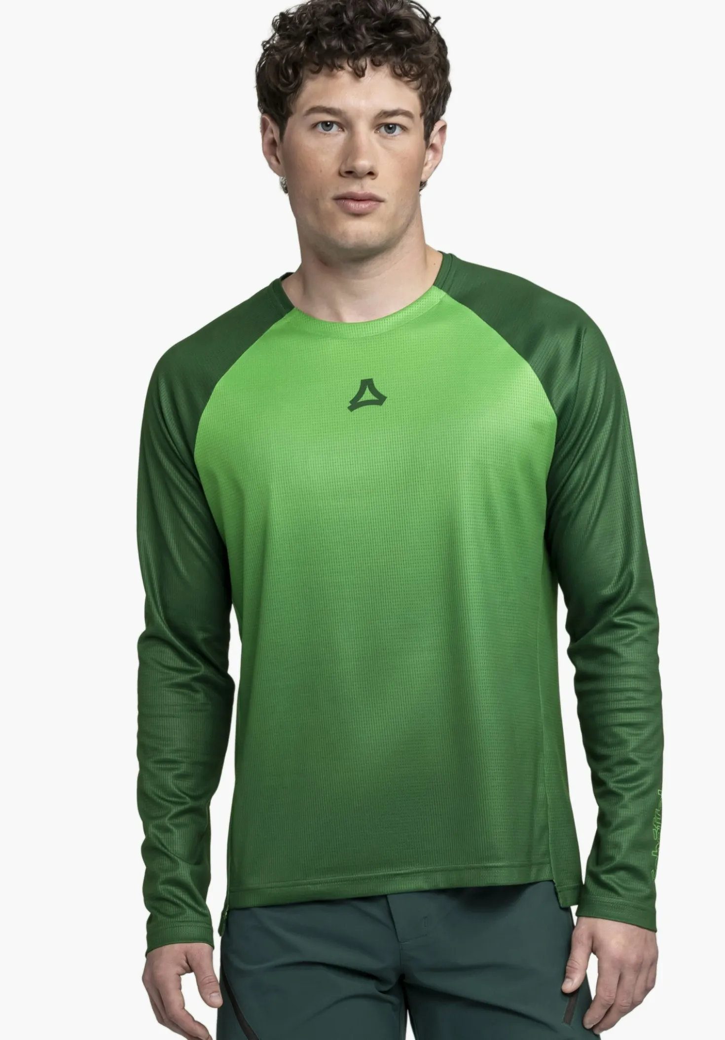 Lässig geschnittenes Bike-Longsleeve