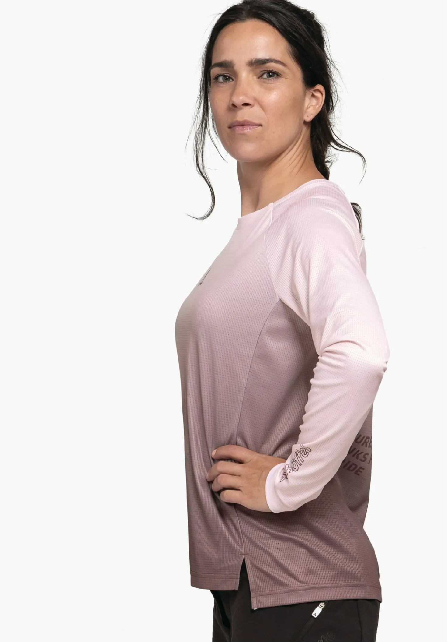 Lässig geschnittenes Bike-Longsleeve