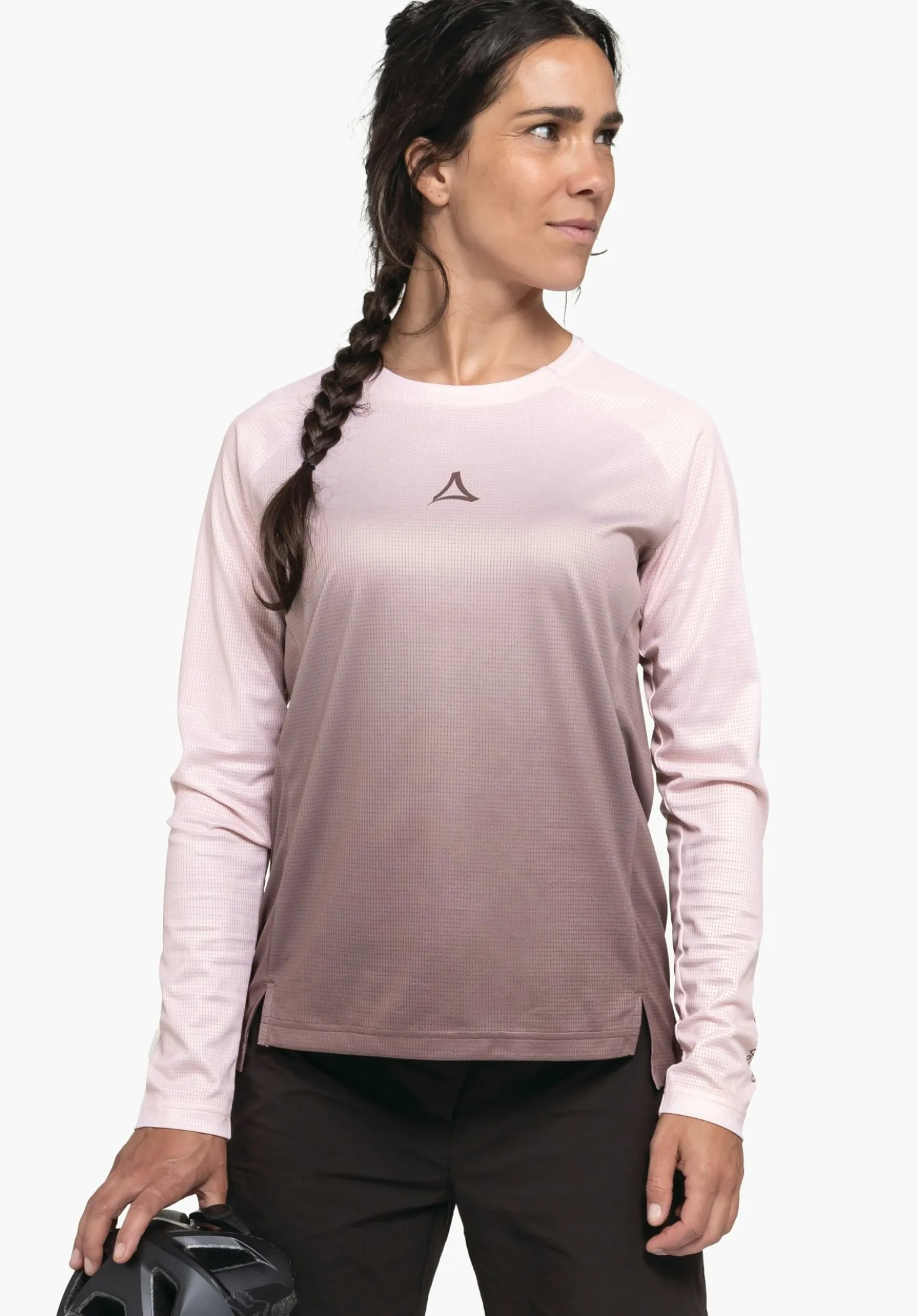 Lässig geschnittenes Bike-Longsleeve