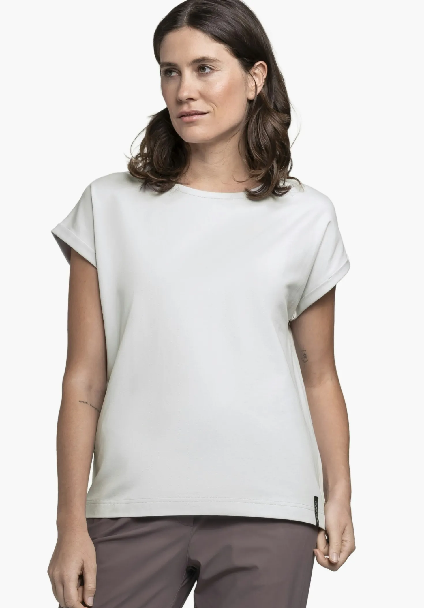 Pikee Shirt im Boxy Fit