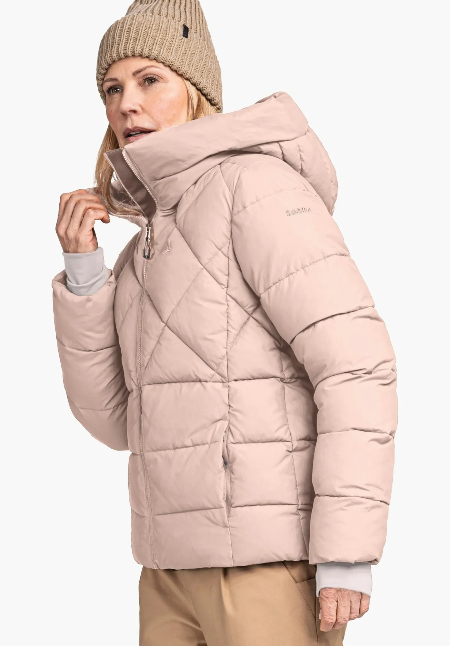 Pufferjacke mit synthetischer Isolierung