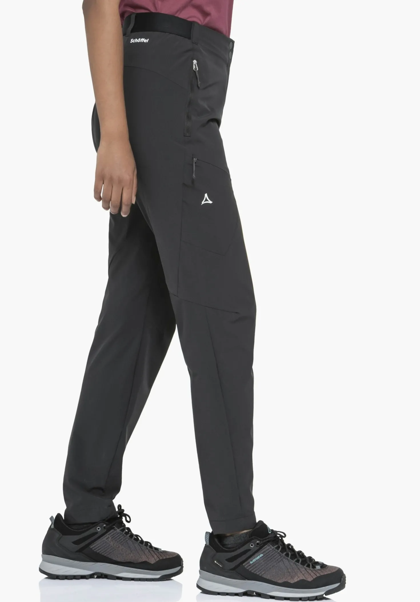 Rasch trocknende elastische Outdoorhose