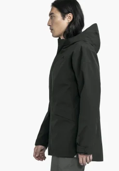 Recycelbare Regenjacke mit Stretch