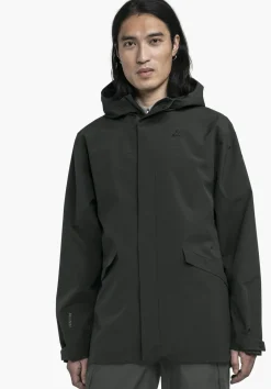 Recycelbare Regenjacke mit Stretch