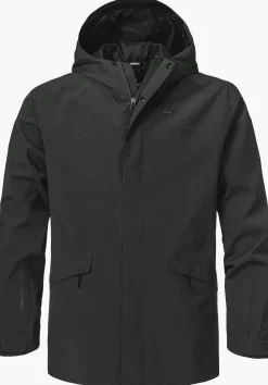 Recycelbare Regenjacke mit Stretch