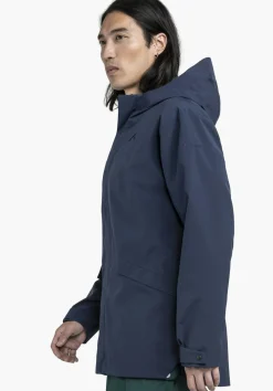 Recycelbare Regenjacke mit Stretch