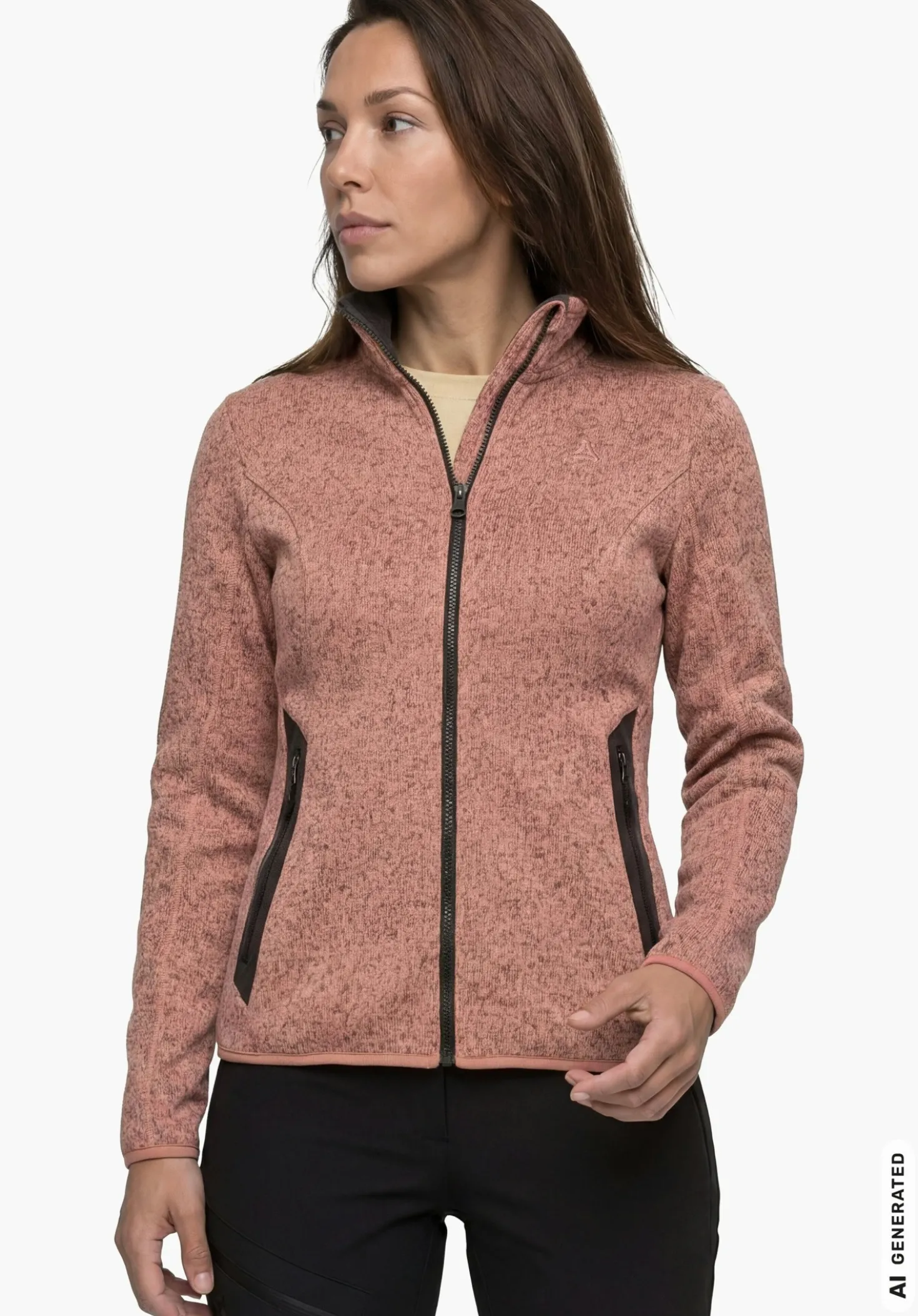 Recycelfähige ZipIn! Fleece Jacke