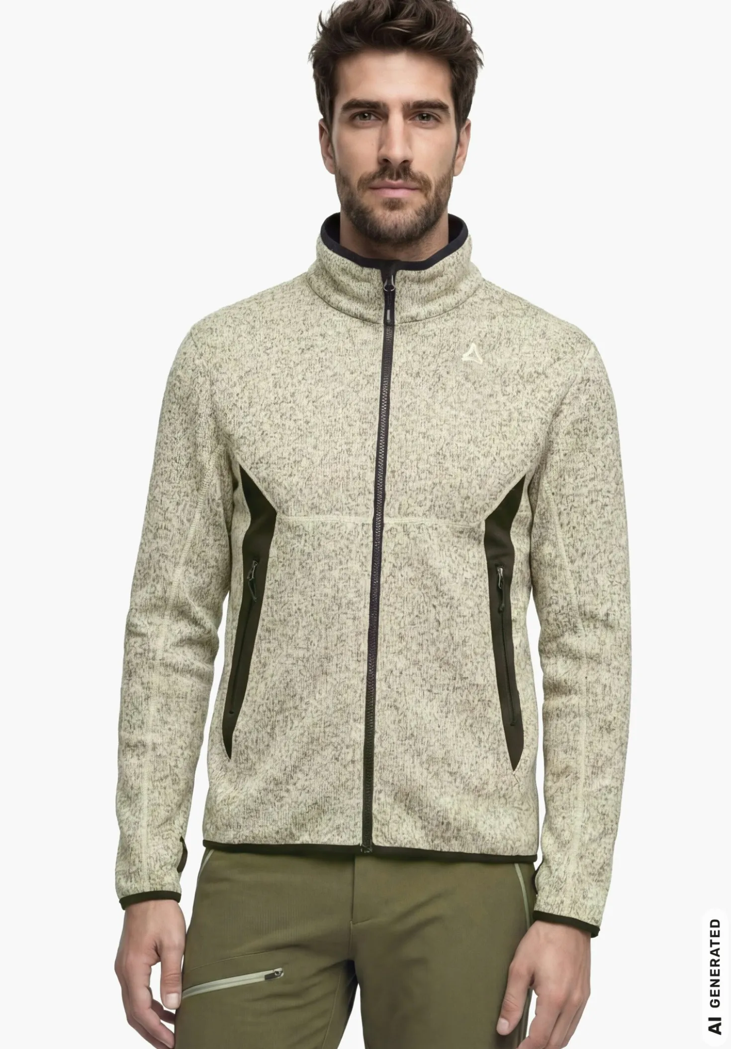 Recycelfähige ZipIn! Fleece Jacke
