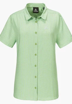 Schnell trocknende Kurzarm-Wanderbluse