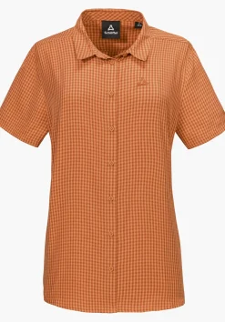 Schnell trocknende Kurzarm-Wanderbluse