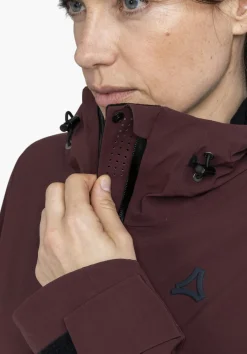 Sportlich-modern geschnittene Skijacke