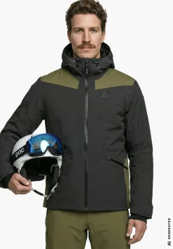 Sportlich-modern geschnittene Skijacke