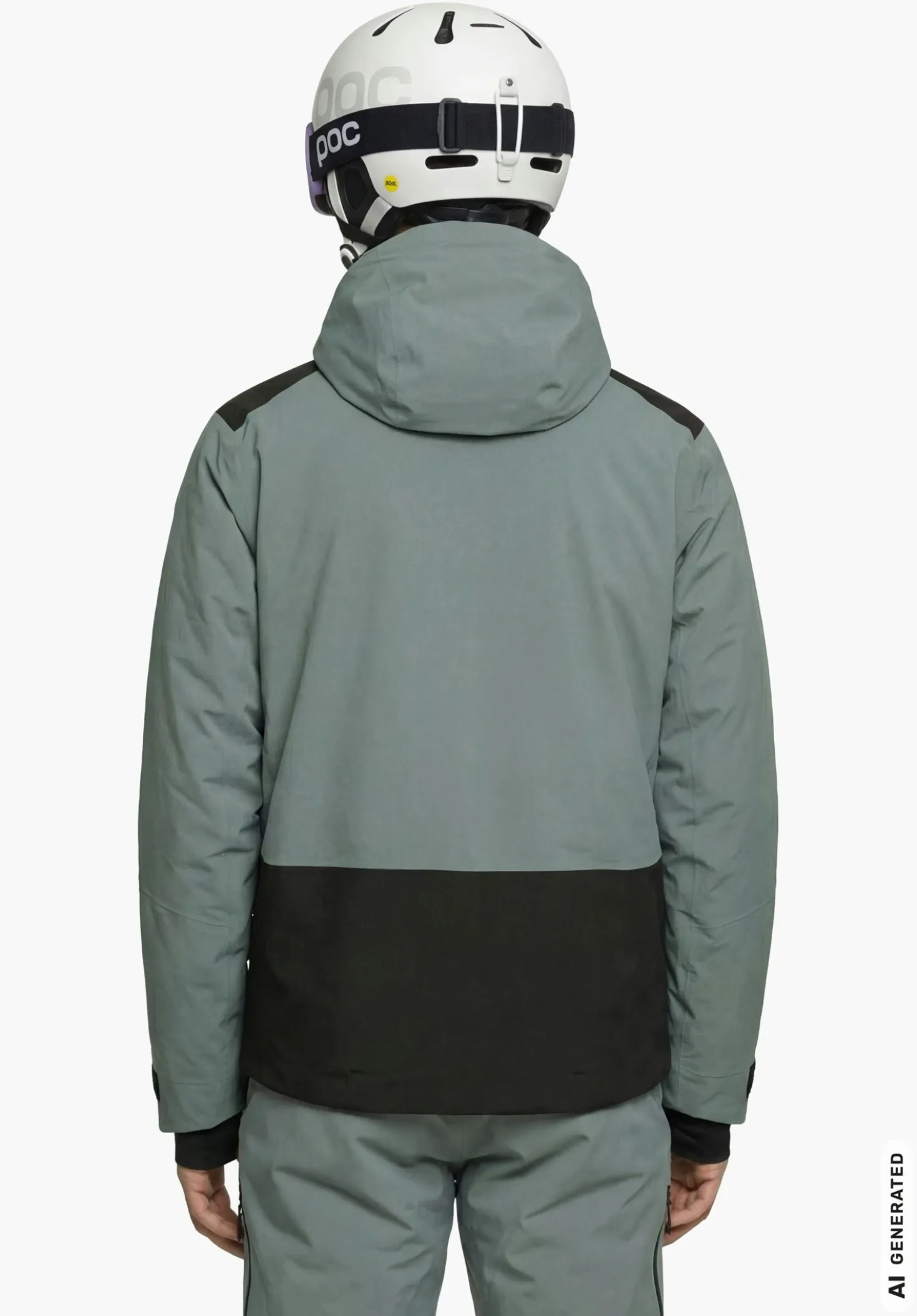 Sportlich-modern geschnittene Skijacke
