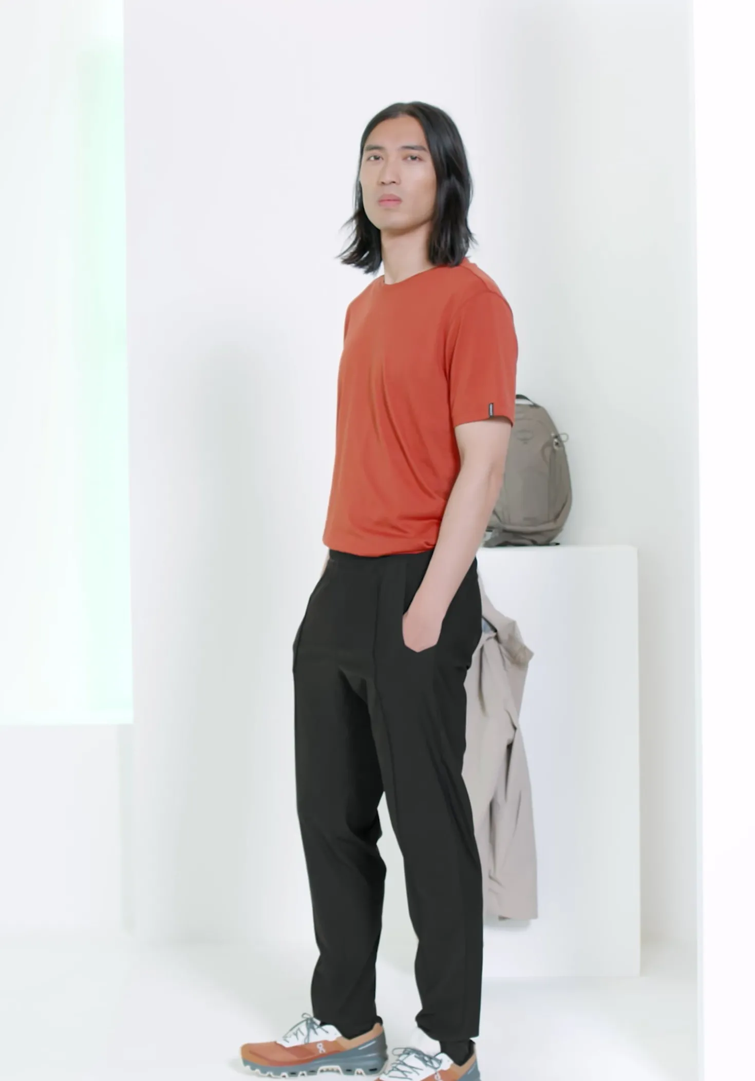 Stretch-Reisehose mit modernem Fit